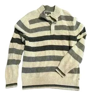 Denver Hayes men’s stunning men’s sweater grey  size medium